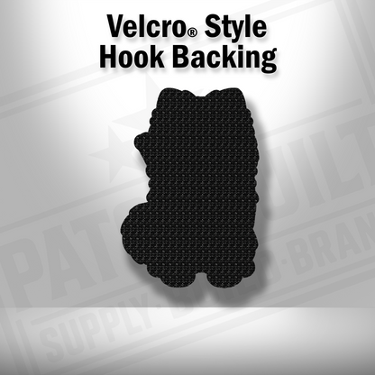 Tactical Pomeranian Dog – Leatherette Morale Patch