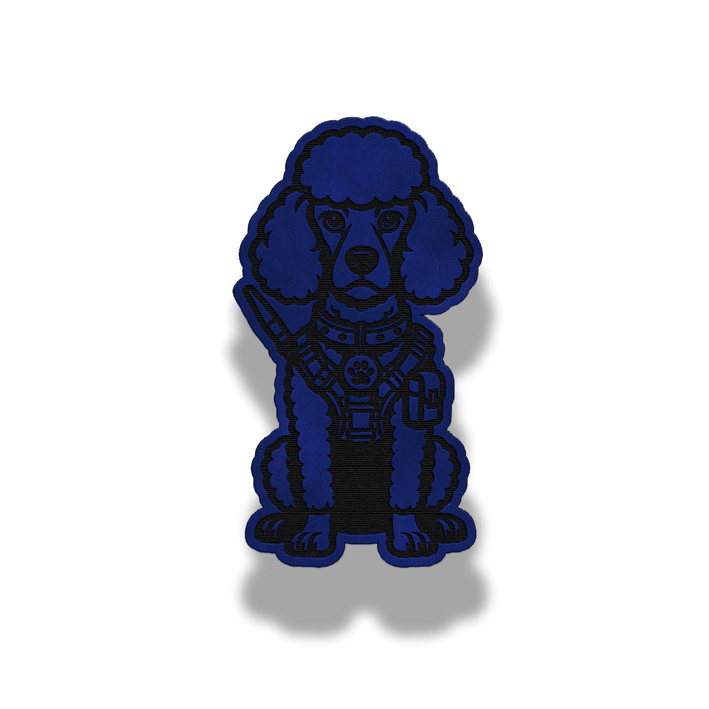 Tactical Poodle Dog Patch – Leatherette Morale Patch