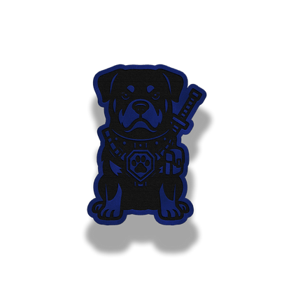 Tactical Rottweiler Patch – Leatherette Morale Patch