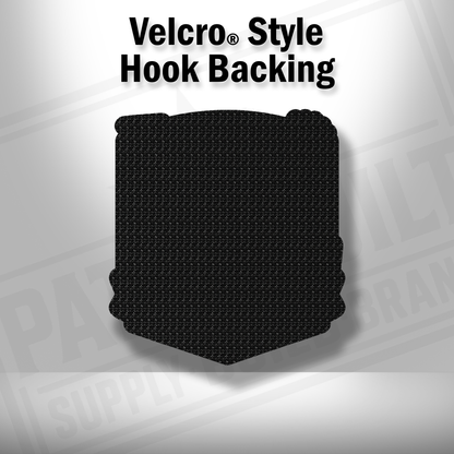 Regret Nothing Skull Gambler Patch – Leatherette Morale Patch