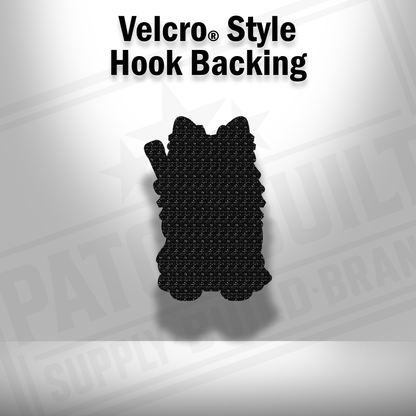 Tactical Sheltie Patch – Leatherette Morale Patch