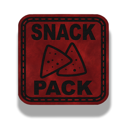 Snack Pack Patch – Leatherette Morale Patch