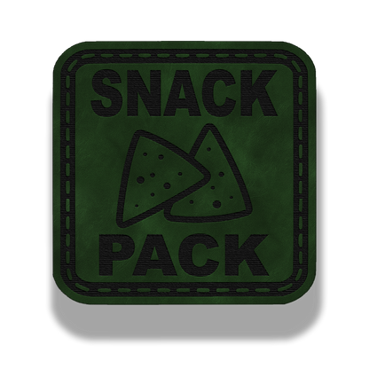 Snack Pack Patch – Leatherette Morale Patch