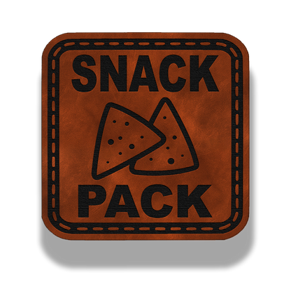 Snack Pack Patch – Leatherette Morale Patch
