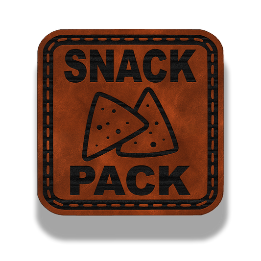 Snack Pack Patch – Leatherette Morale Patch