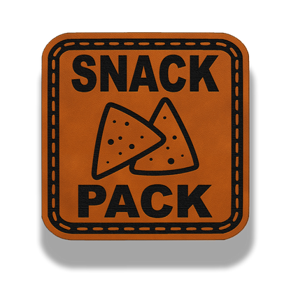 Snack Pack Patch – Leatherette Morale Patch