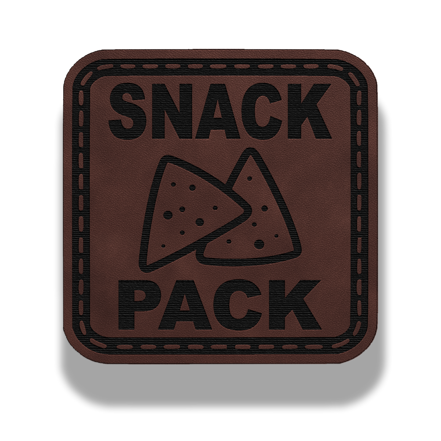 Snack Pack Patch – Leatherette Morale Patch