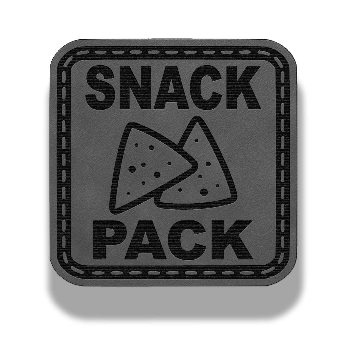 Snack Pack Patch – Leatherette Morale Patch