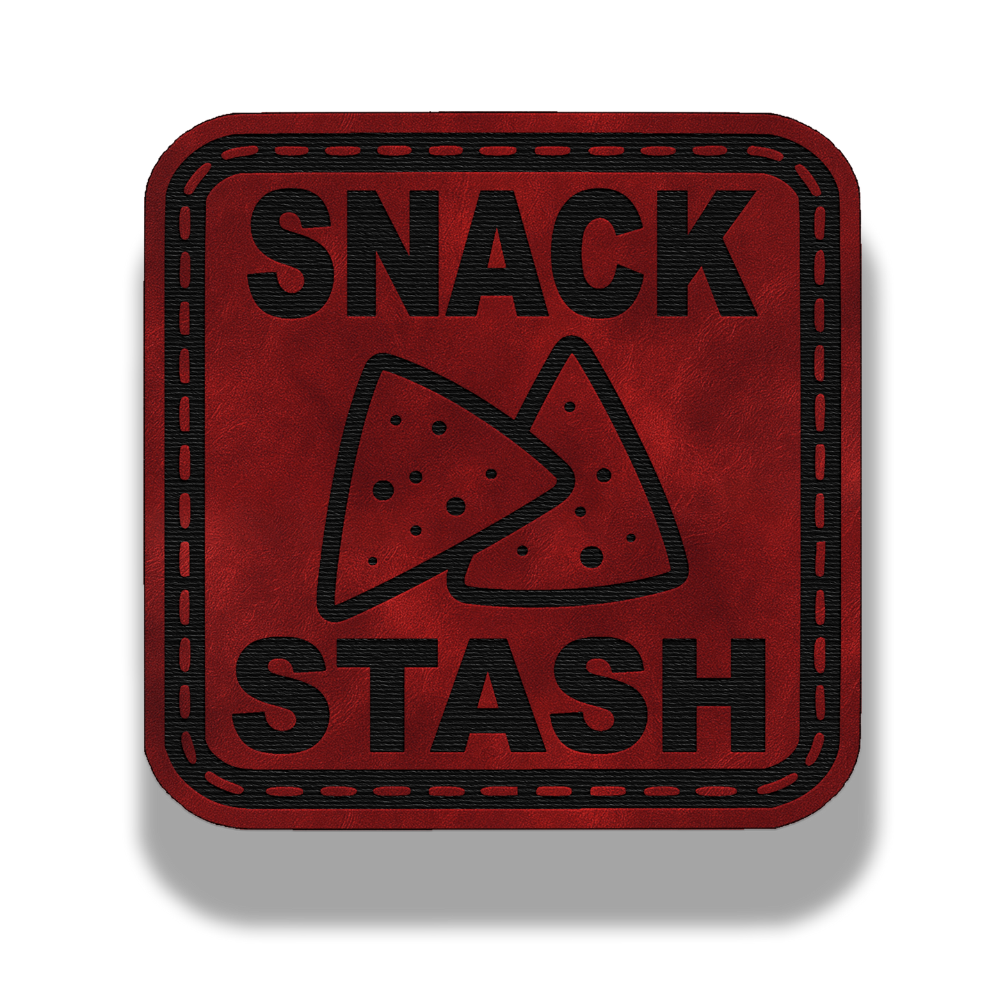Snack Stash Patch – Leatherette Morale Patch