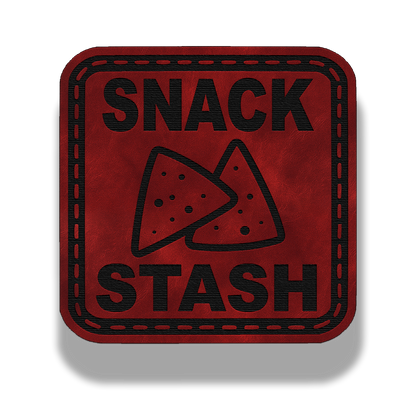 Snack Stash Patch – Leatherette Morale Patch