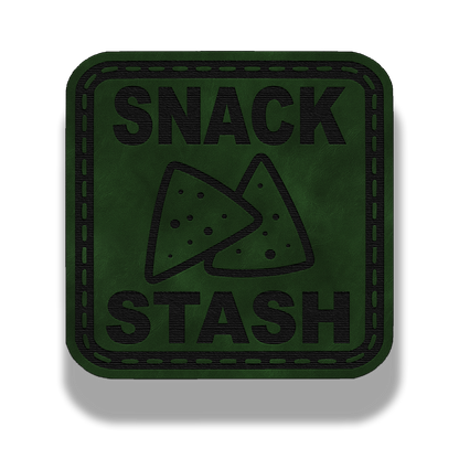 Snack Stash Patch – Leatherette Morale Patch