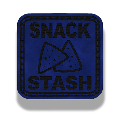 Snack Stash Patch – Leatherette Morale Patch