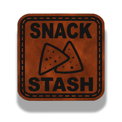 Snack Stash Patch – Leatherette Morale Patch