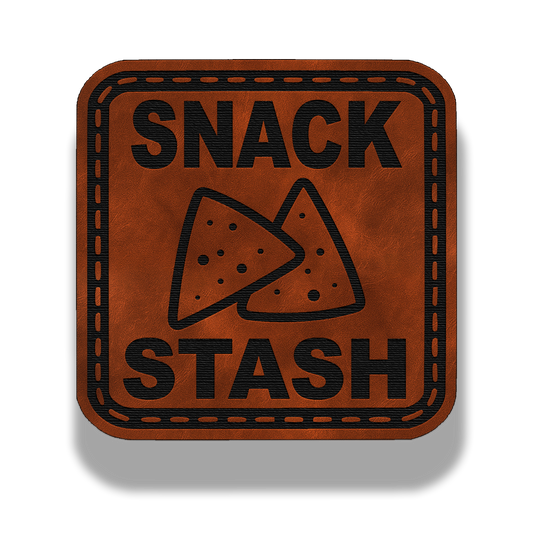 Snack Stash Patch – Leatherette Morale Patch