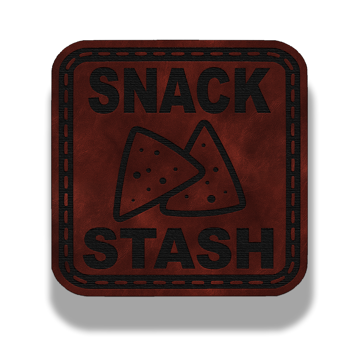 Snack Stash Patch – Leatherette Morale Patch