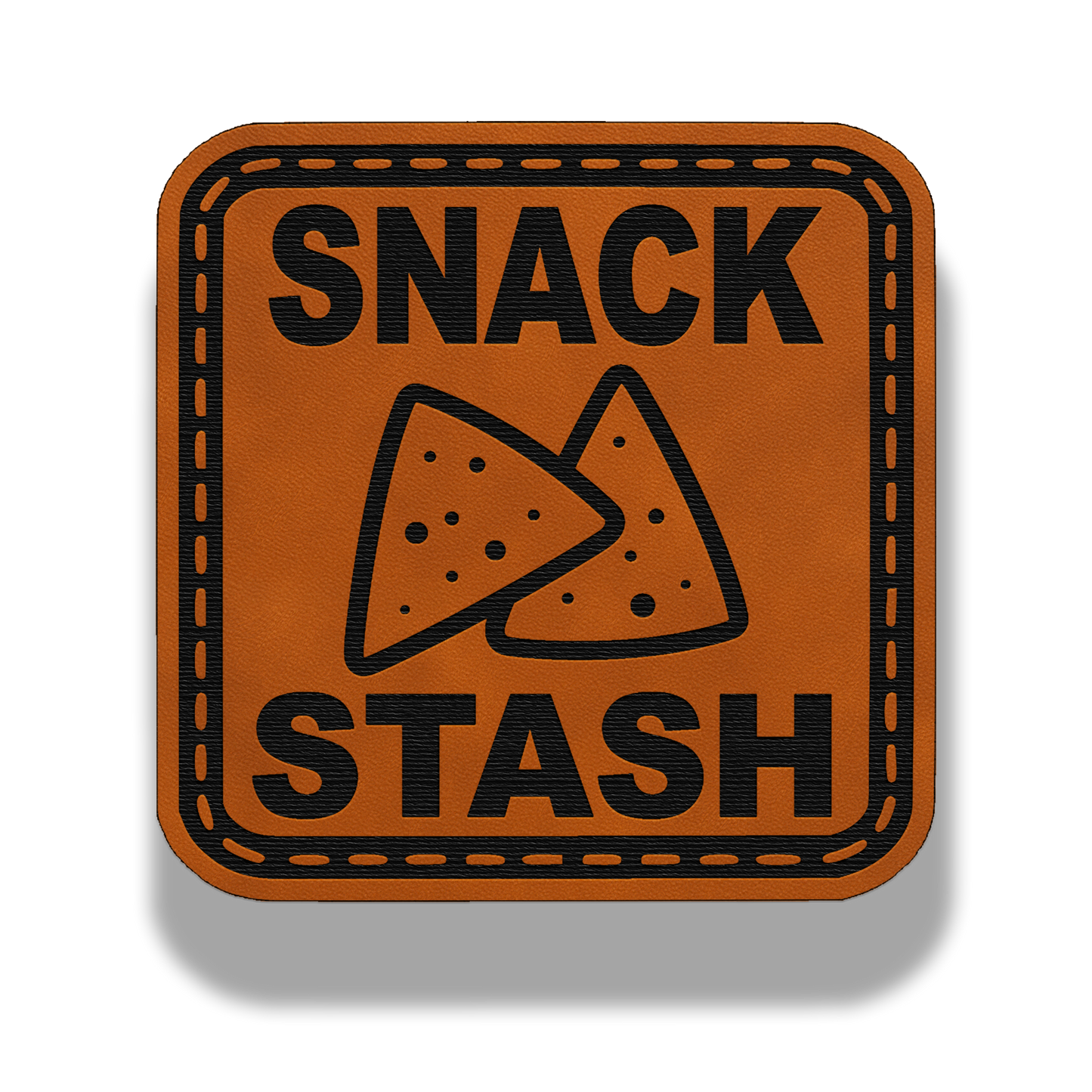 Snack Stash Patch – Leatherette Morale Patch