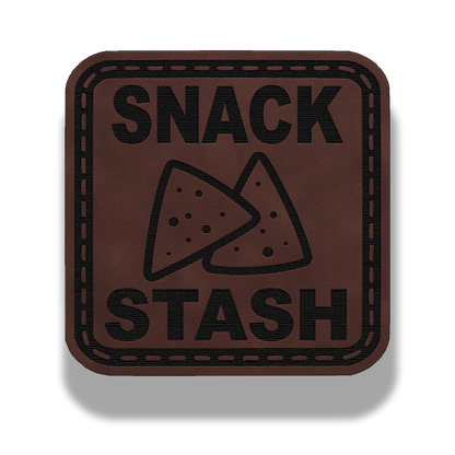 Snack Stash Patch – Leatherette Morale Patch