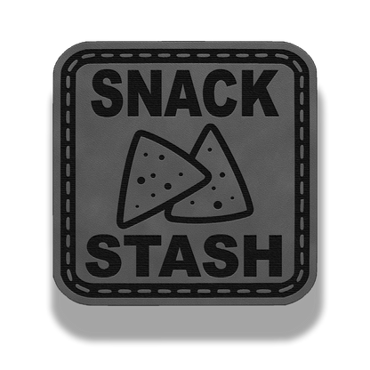 Snack Stash Patch – Leatherette Morale Patch
