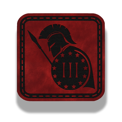 Spartan III Patch – Leatherette Morale Patch