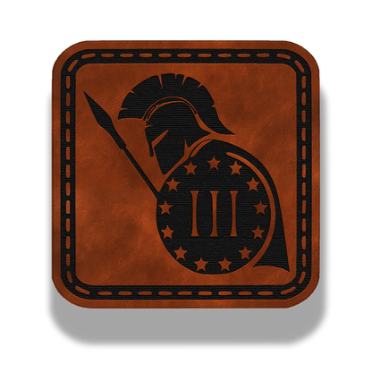 Spartan III Patch – Leatherette Morale Patch