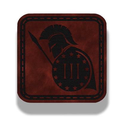 Spartan III Patch – Leatherette Morale Patch