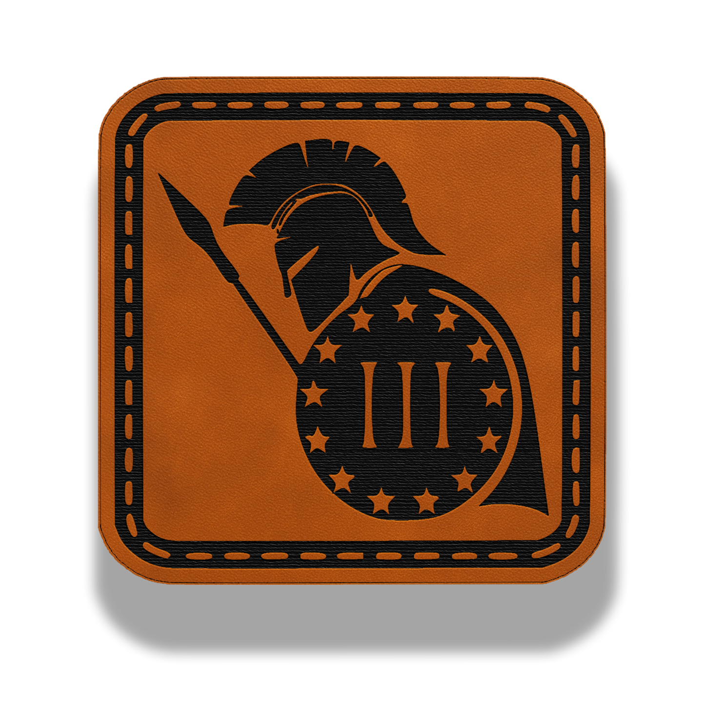 Spartan III Patch – Leatherette Morale Patch