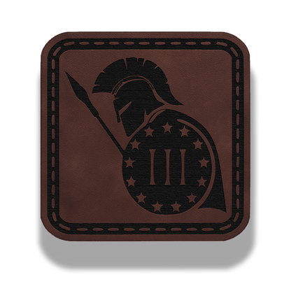 Spartan III Patch – Leatherette Morale Patch