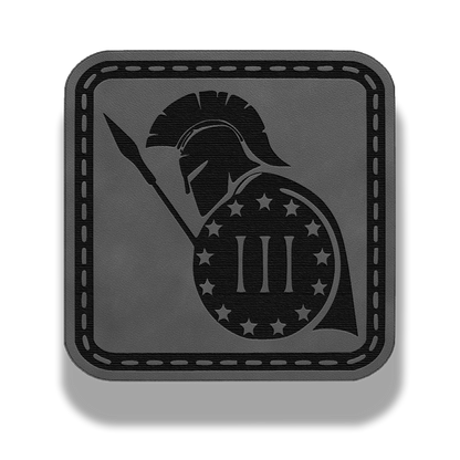 Spartan III Patch – Leatherette Morale Patch