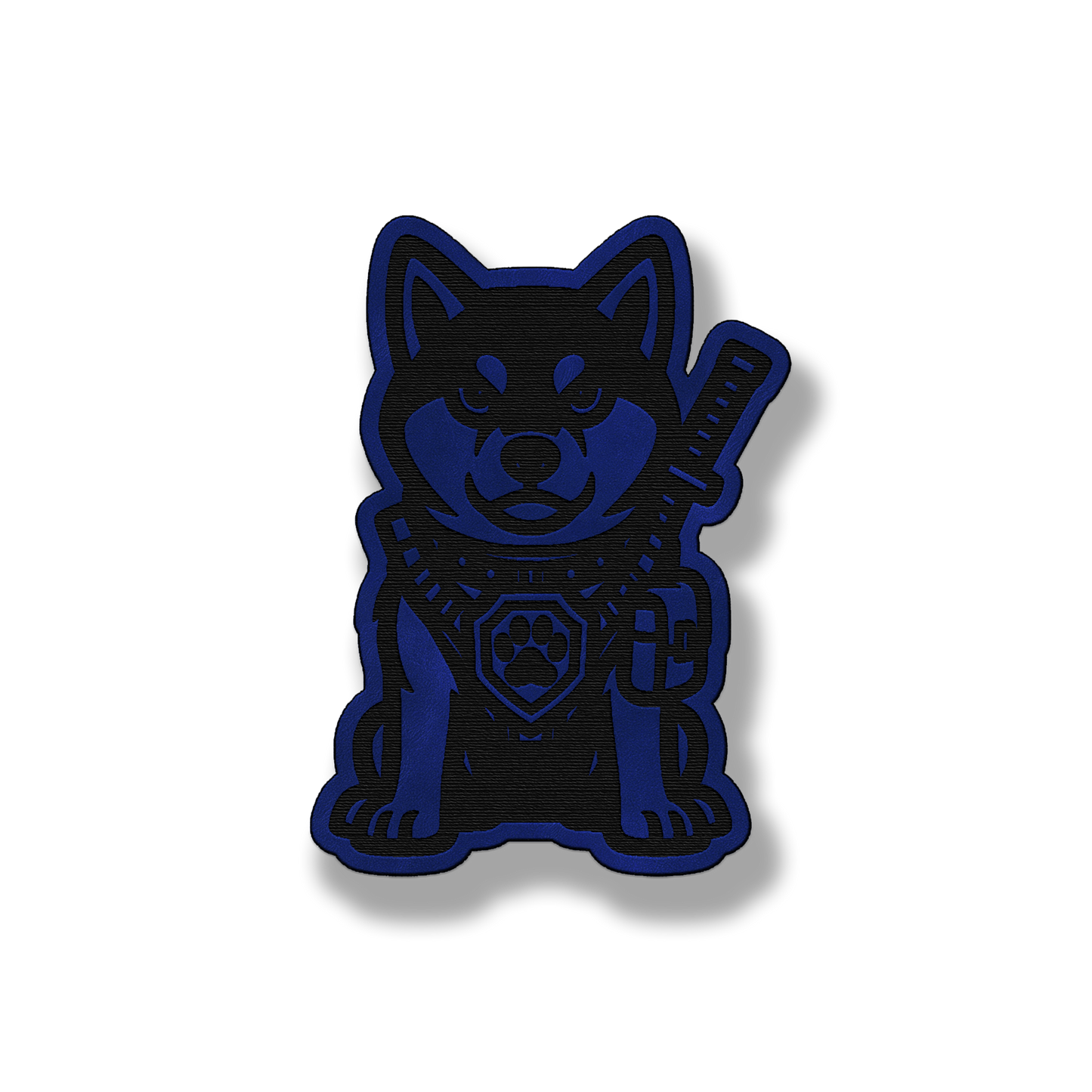 Tactical Shiba Inu Dog Patch – Leatherette Morale Patch