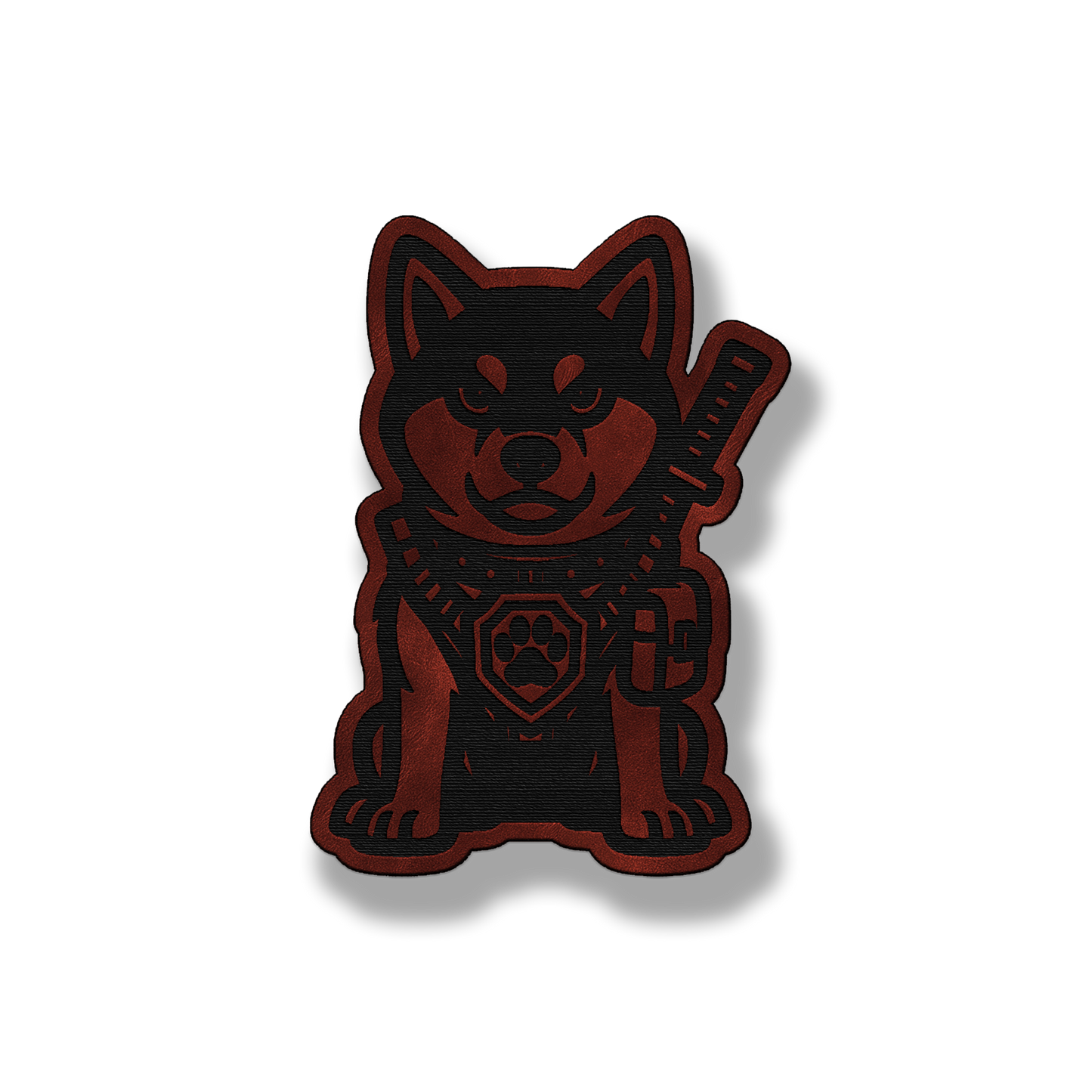 Tactical Shiba Inu Dog Patch – Leatherette Morale Patch