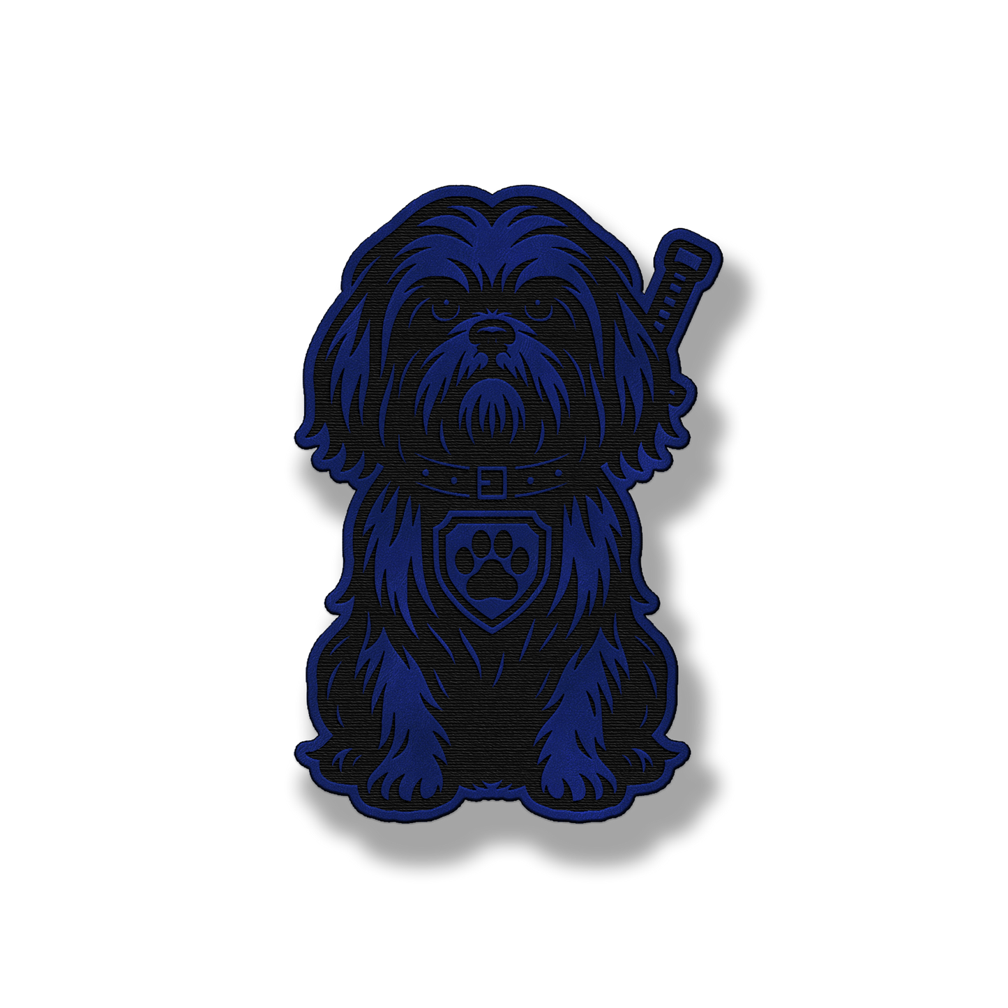 Shih Tzu Tactical Dog – Leatherette Morale Patch