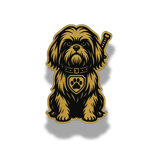 Lifetime Shih Tzu Dog Patch – Brushed Acrylic Morale Patch