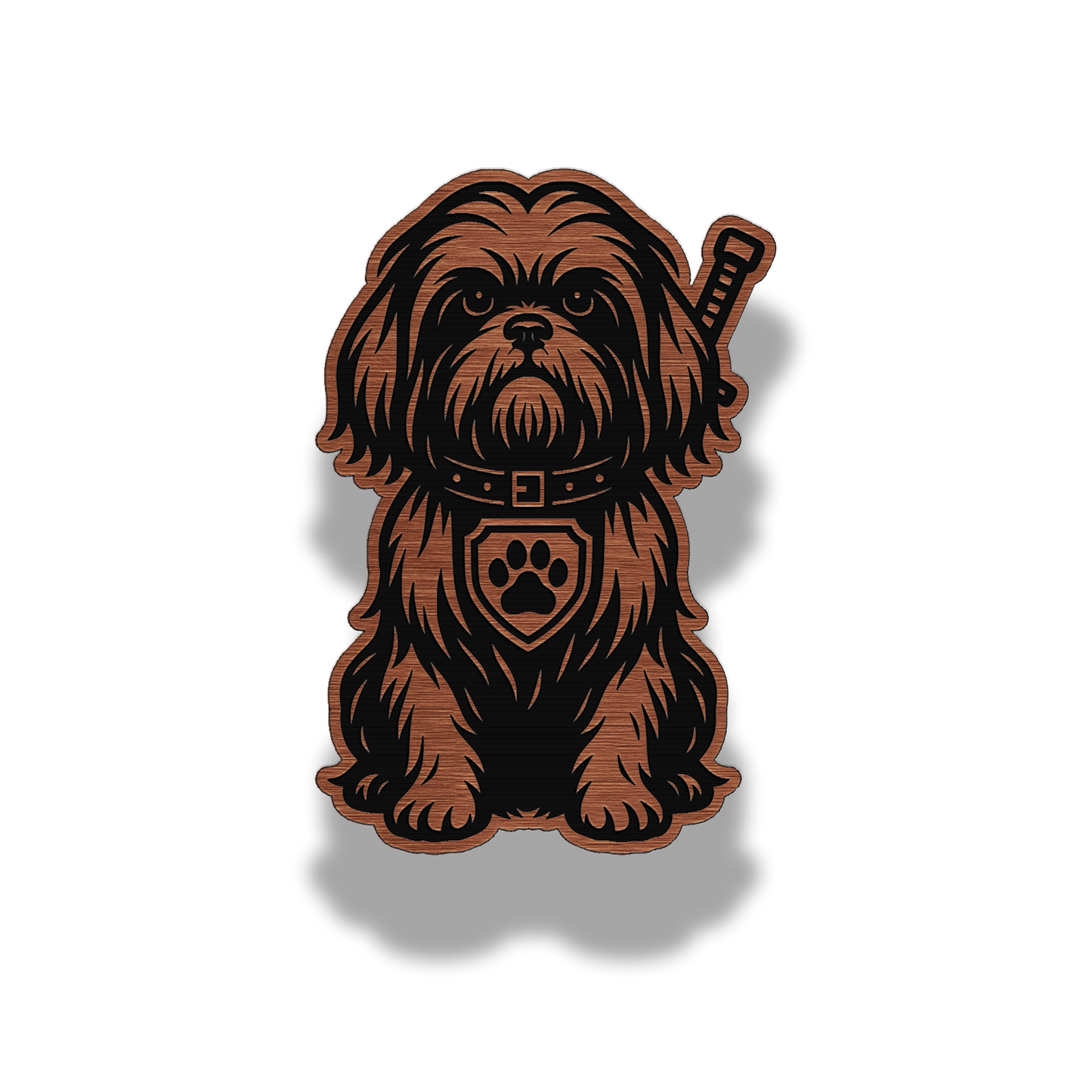 Lifetime Shih Tzu Dog Patch – Brushed Acrylic Morale Patch