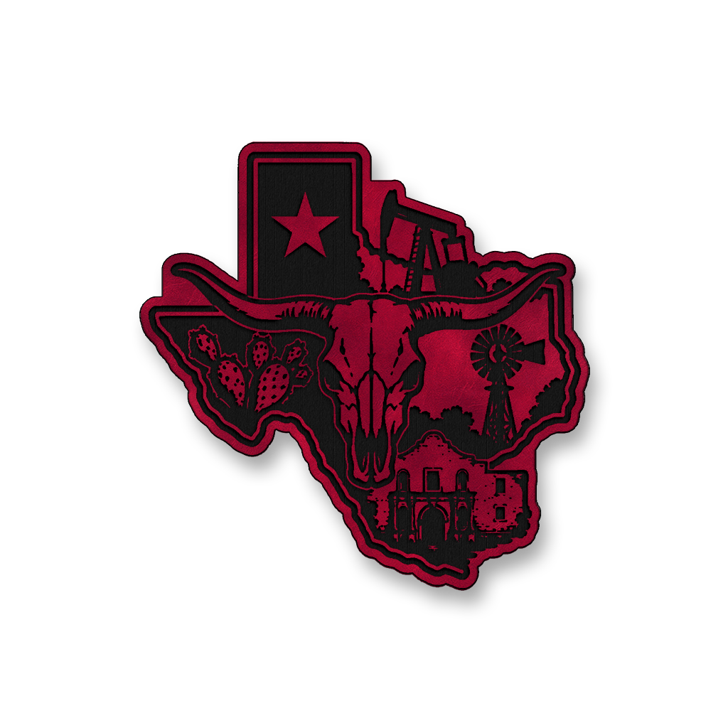 Texas Heritage Patch – Leatherette Morale Patch