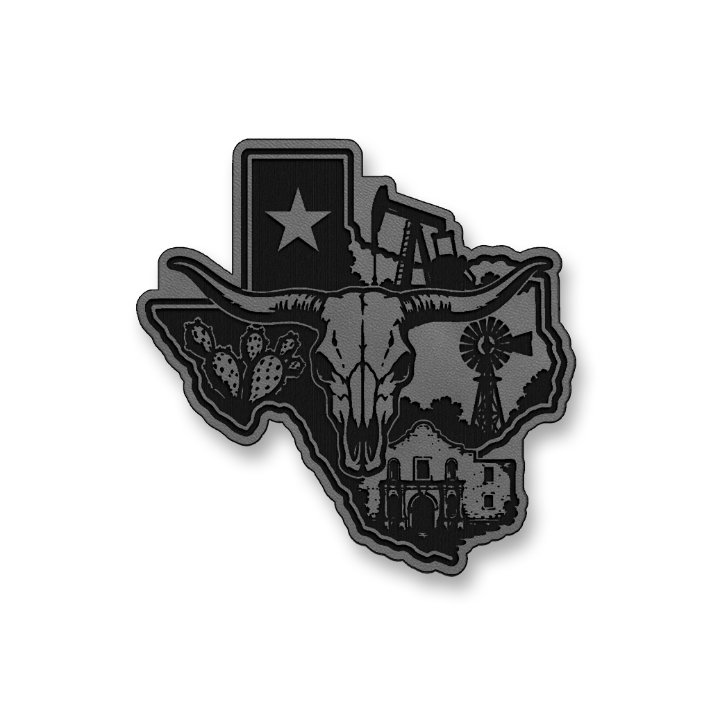 Texas Heritage Patch – Leatherette Morale Patch