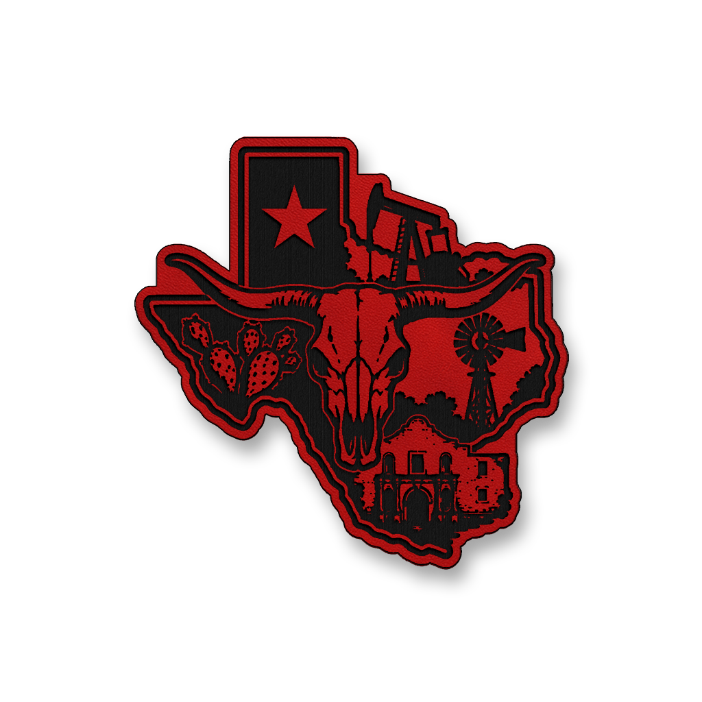 Texas Heritage Patch – Leatherette Morale Patch