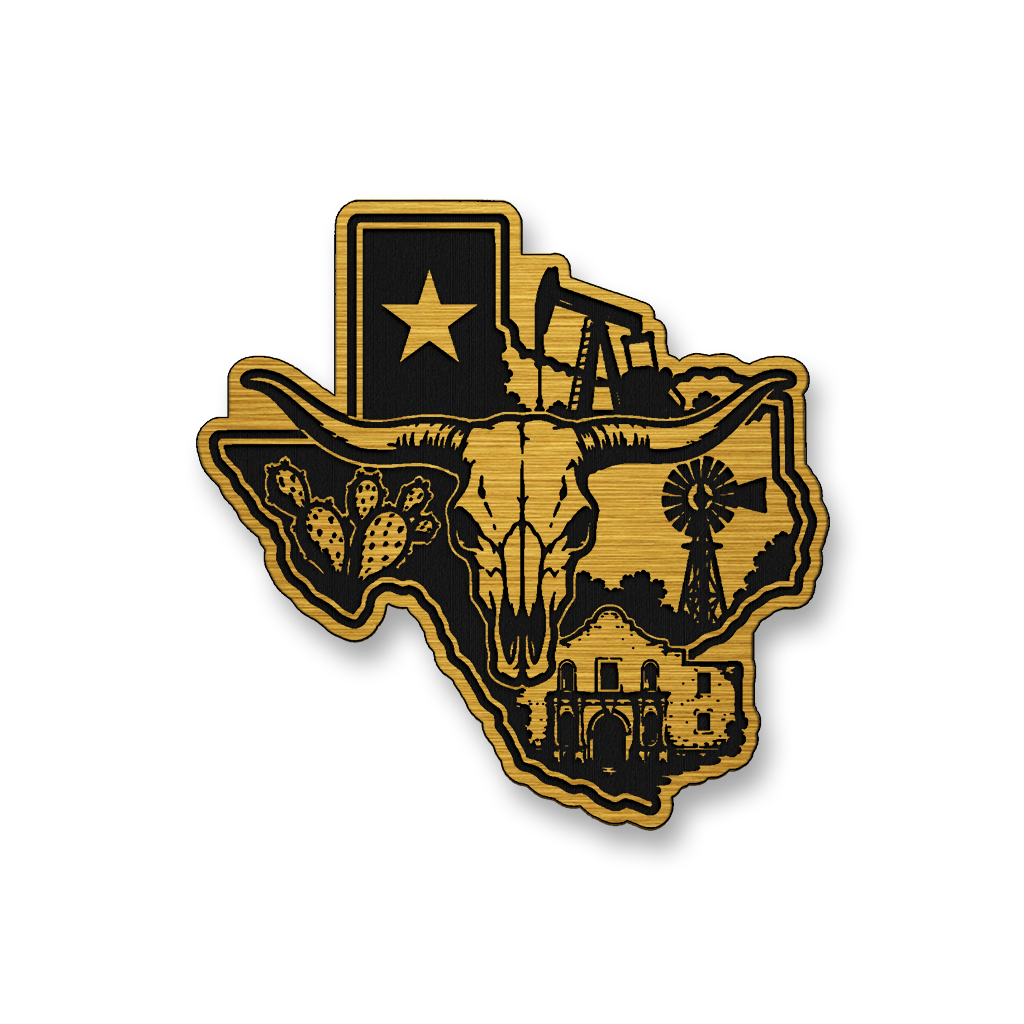 Texas Heritage Patch – Leatherette Morale Patch