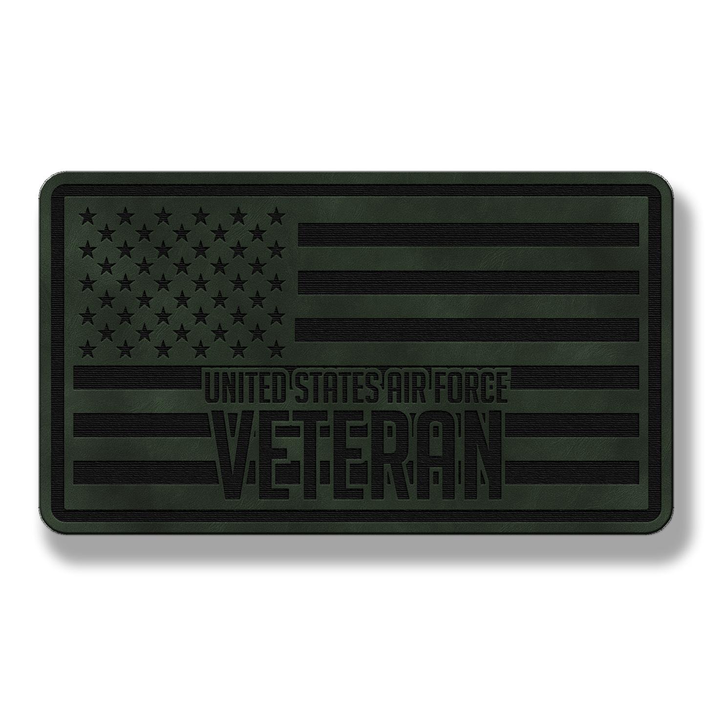 United States Air Force Veteran Flag – Leatherette Morale Patch