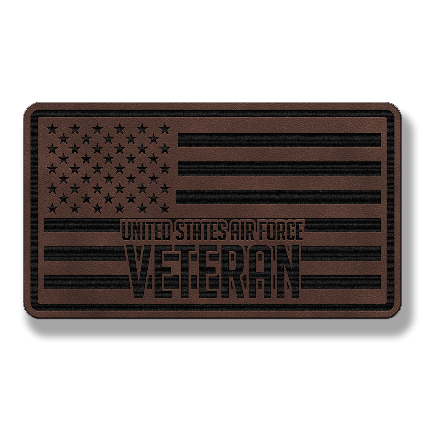 United States Air Force Veteran Flag – Leatherette Morale Patch