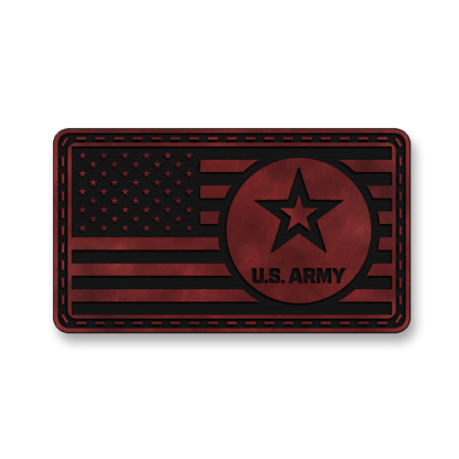 United States Army Flag – Leatherette Morale Patch