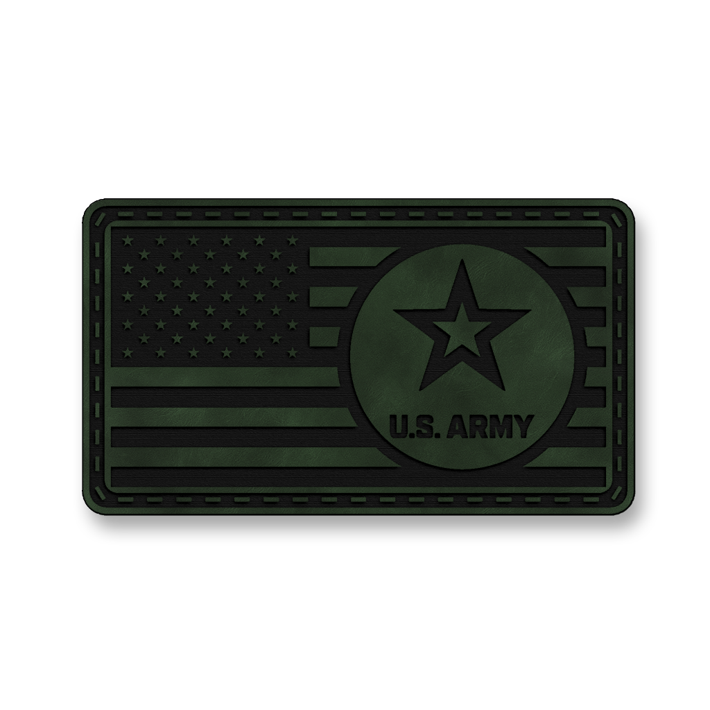 United States Army Flag – Leatherette Morale Patch