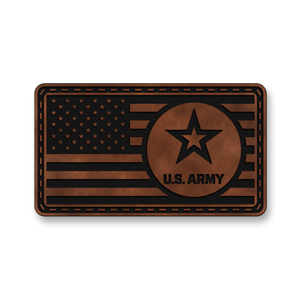 United States Army Flag – Leatherette Morale Patch