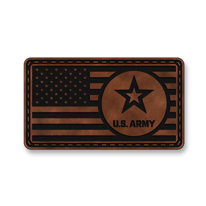 United States Army Flag – Leatherette Morale Patch