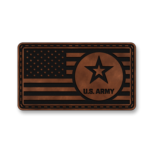 United States Army Flag – Leatherette Morale Patch