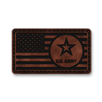 United States Army Flag – Leatherette Morale Patch