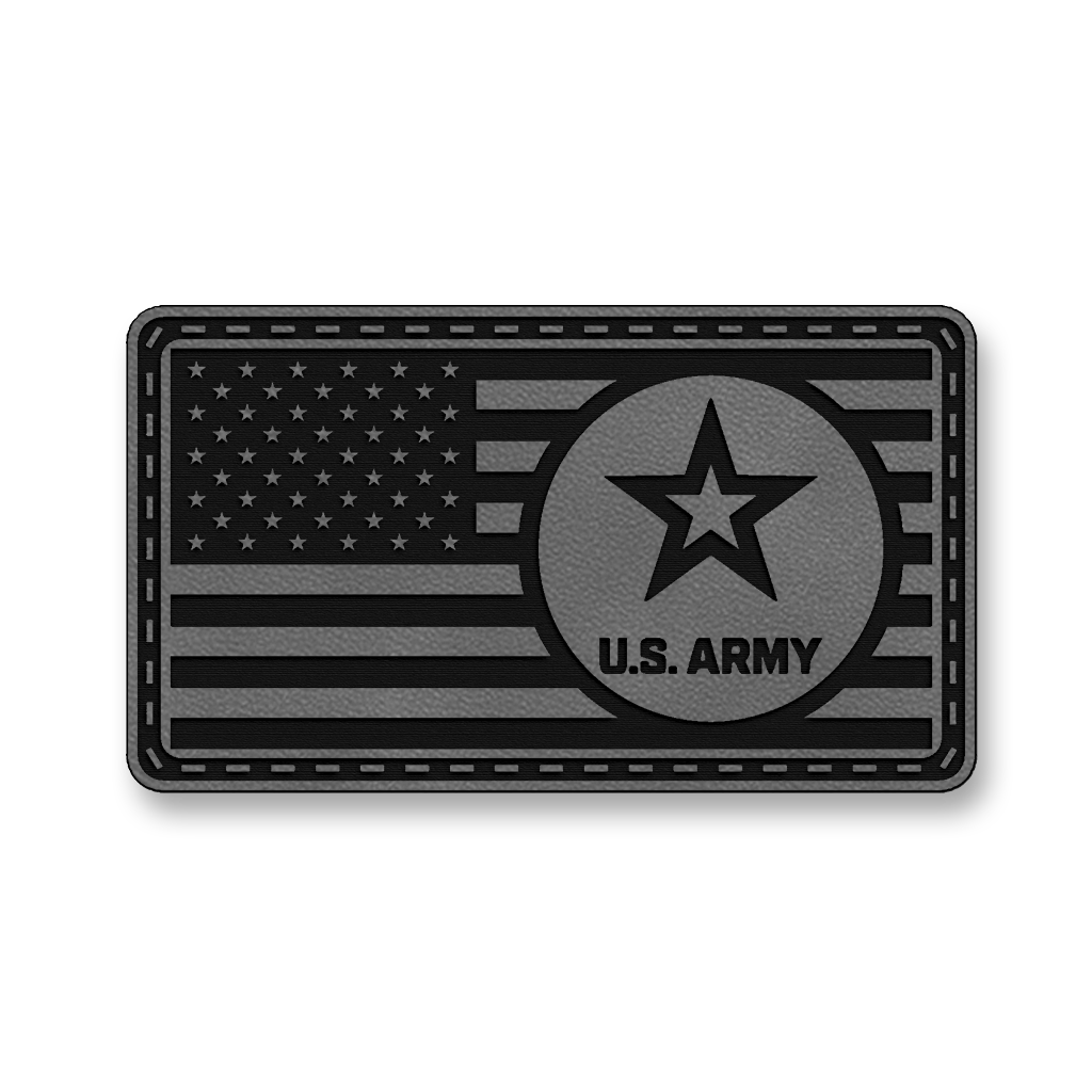 United States Army Flag – Leatherette Morale Patch