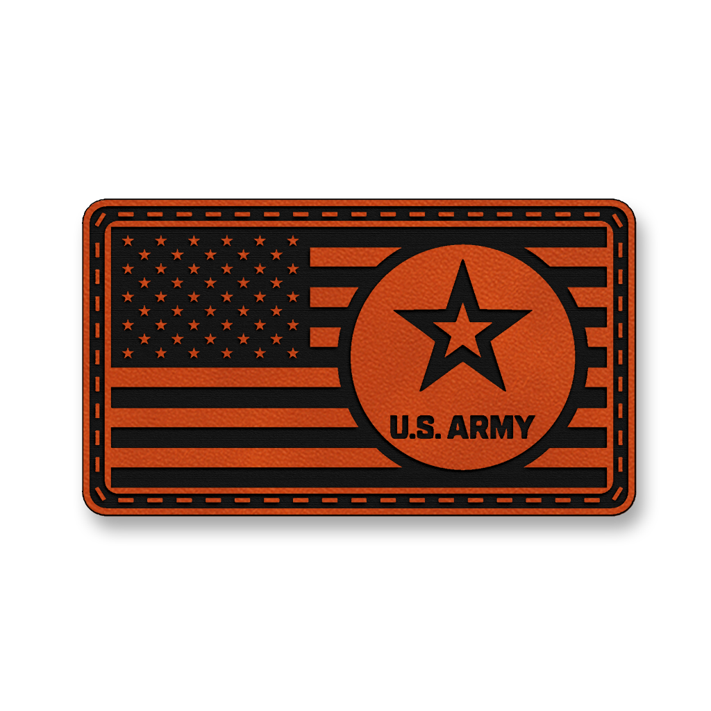 United States Army Flag – Leatherette Morale Patch