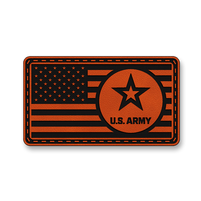 United States Army Flag – Leatherette Morale Patch