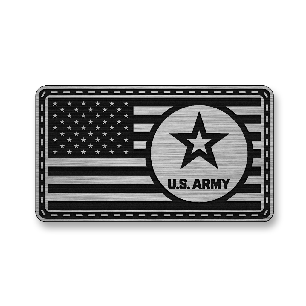 United States Army Flag – Leatherette Morale Patch