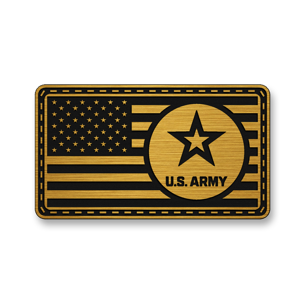 United States Army Flag – Leatherette Morale Patch